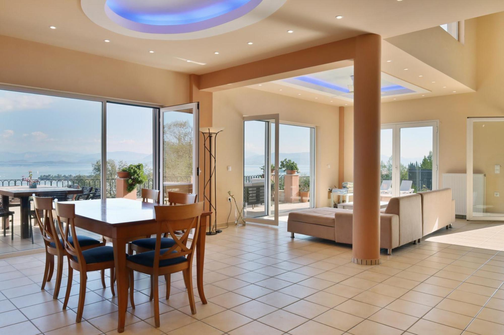 Casa T With Amazing Views In Corfu Villa Kontokali Exterior foto